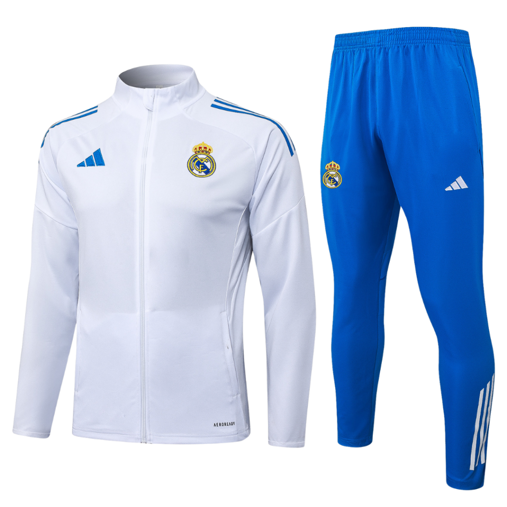 Chándal 2025/26 Cremallera Completa - Real Madrid