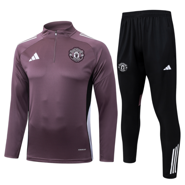 Chándal 2025/26 Cremallera Media - Manchester United