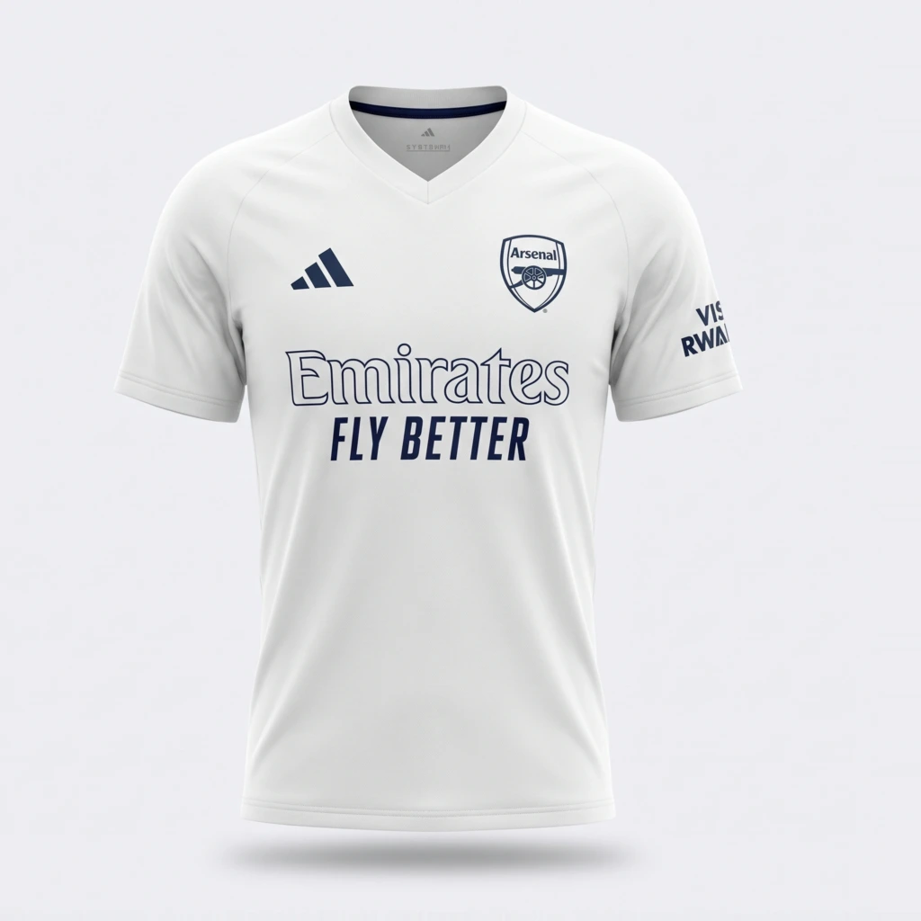 Camiseta Arsenal 2025/26 - frente