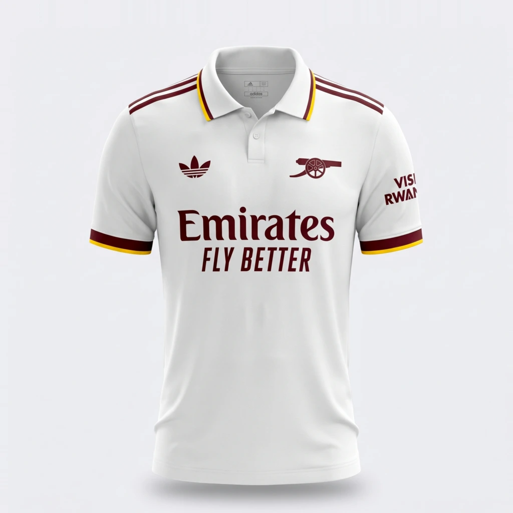 Camiseta Arsenal 2025/26 - frente