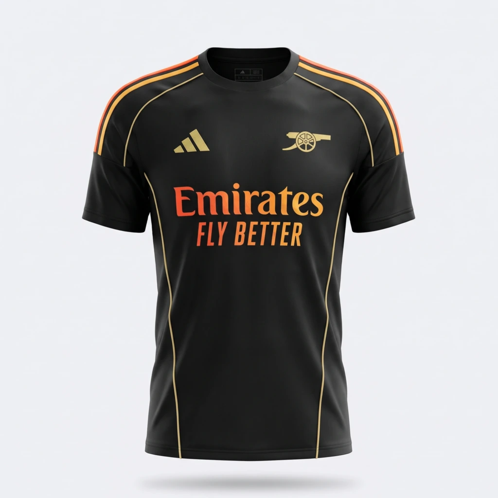 Camiseta Arsenal 2025/26 - frente