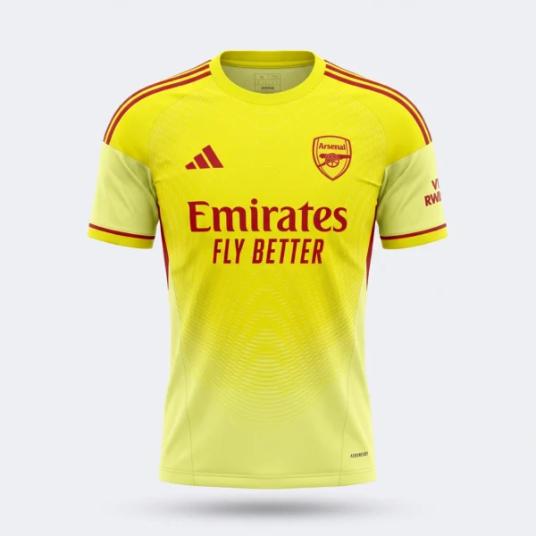 Camiseta Arsenal 2025/26 - frente