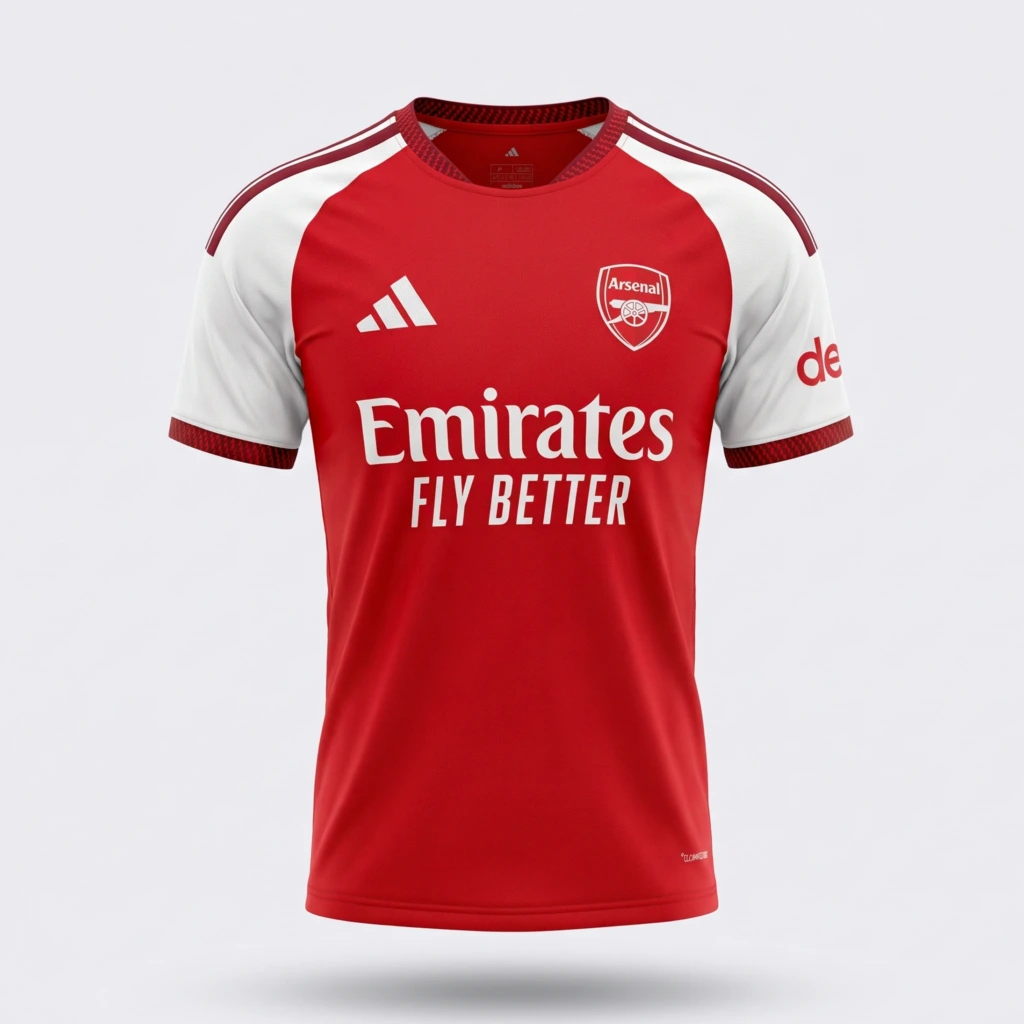 Camiseta Arsenal 2026/27 - frente