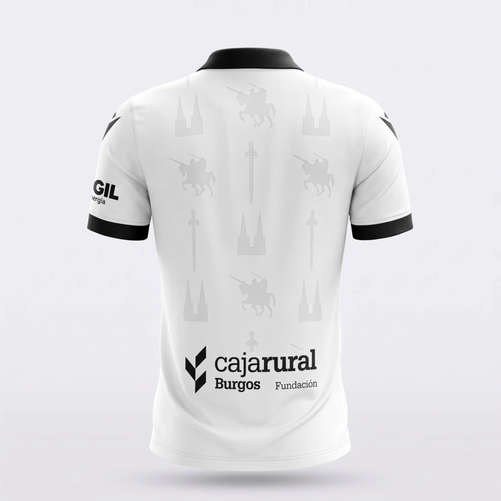 Camiseta Burgos CF 2025/26 - espalda