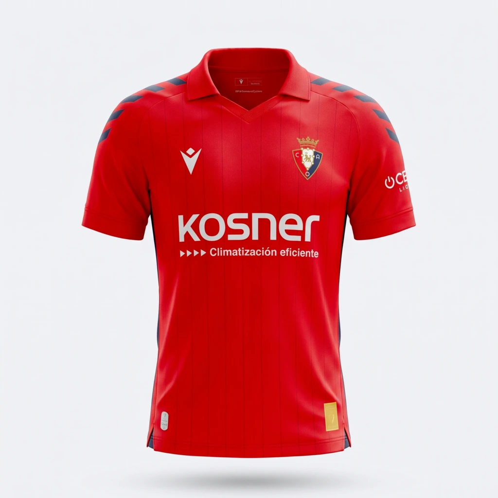 Camiseta CA Osasuna 2025/26 - frente