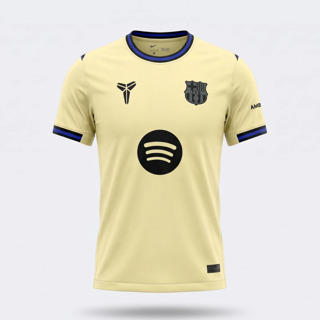 Camiseta FC Barcelona 2025/26 - Mamba - frente