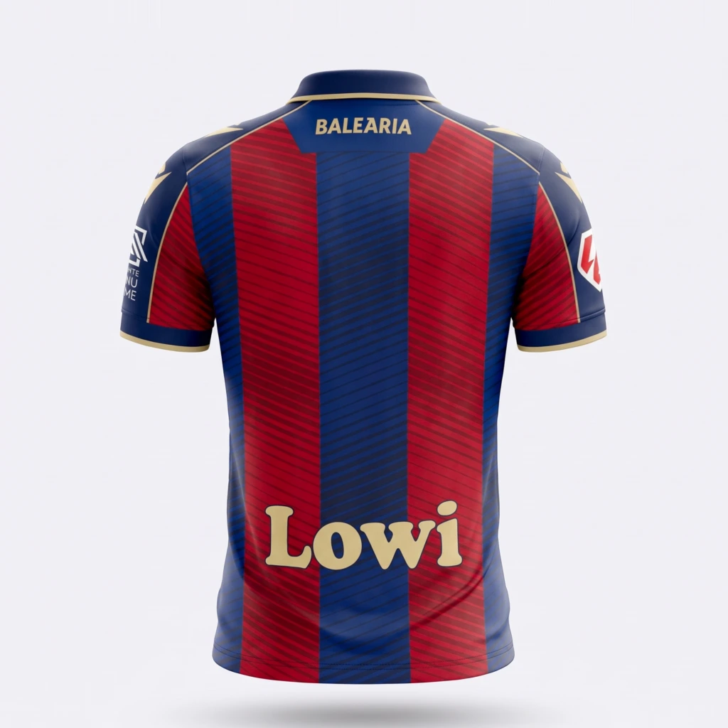Camiseta Levante UD 2025/26 - espalda
