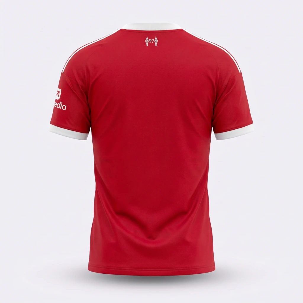 Camiseta Liverpool 2025/26 - espalda