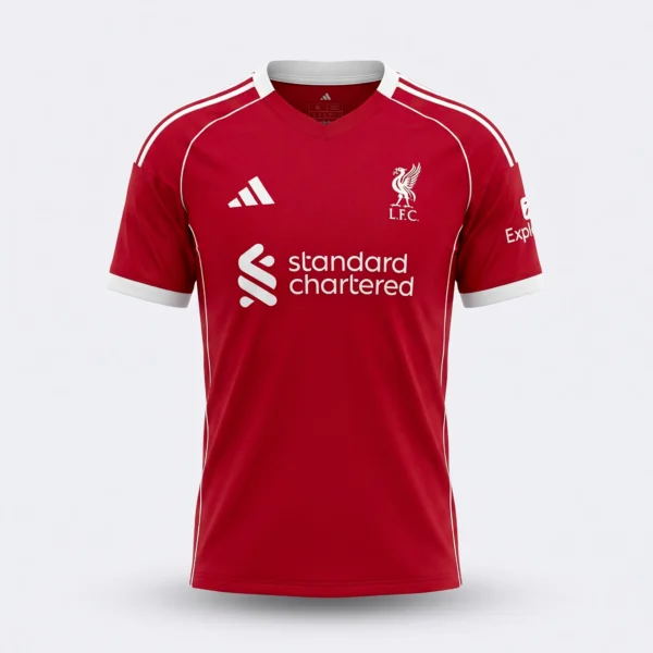 Camiseta Liverpool 2025/26 - frente