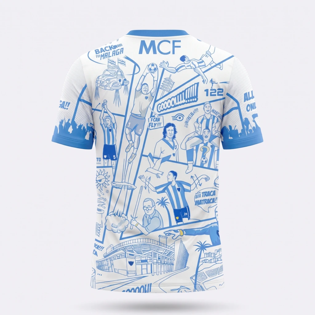 Camiseta Málaga CF 2025/26 - Edición Especial - espalda