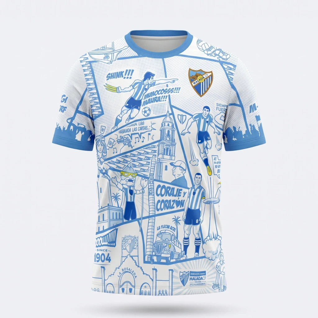 Camiseta Málaga CF 2025/26 - Edición Especial - frente