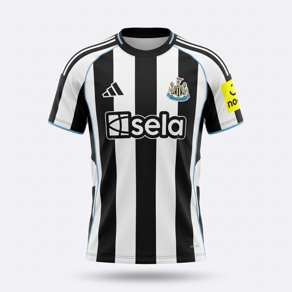 Camiseta Newcastle United 2025/26 - frente
