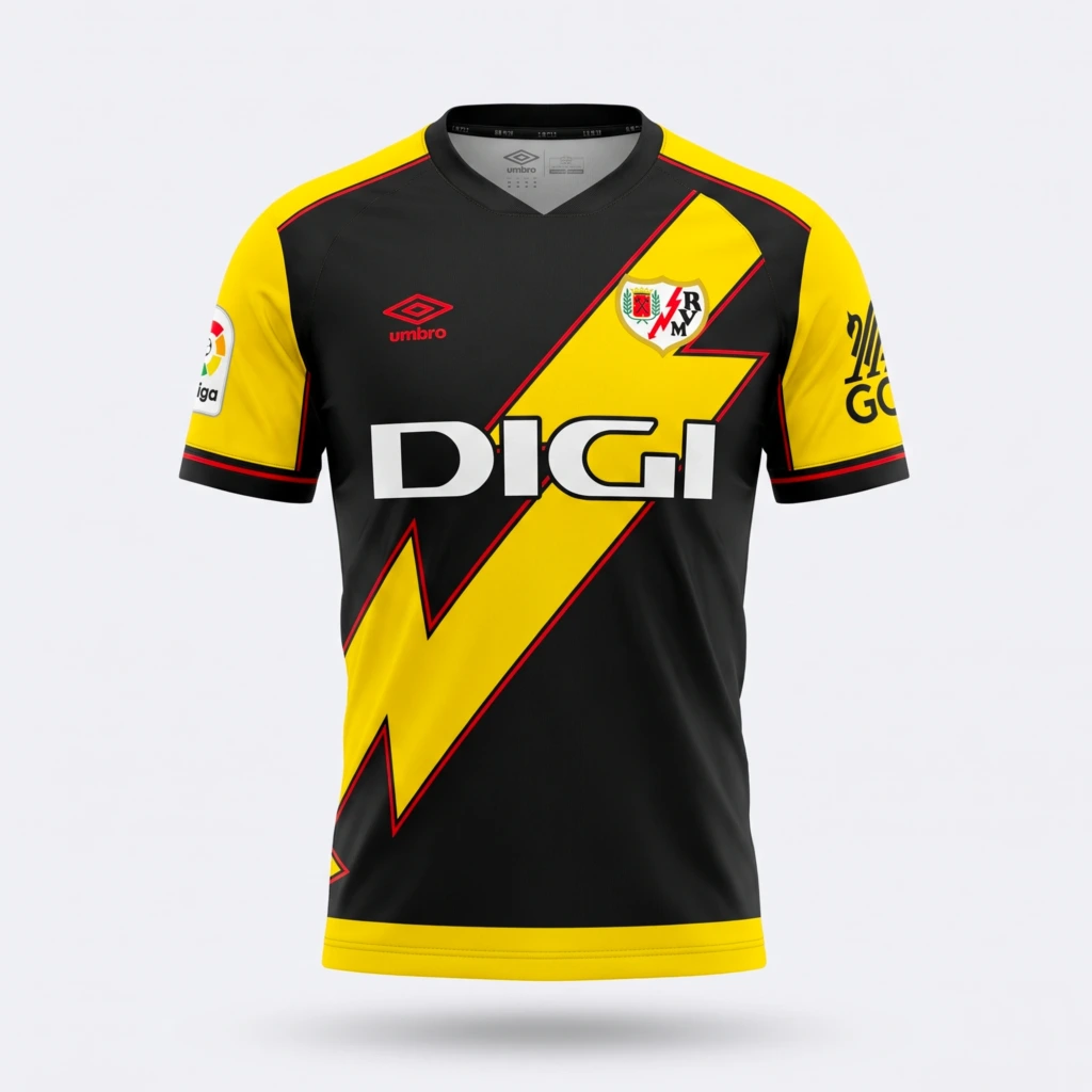 Camiseta Rayo Vallecano 2025/26 - frente