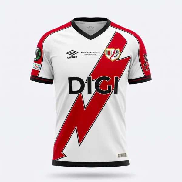 Camiseta Rayo Vallecano Final Conference League 2025/26 - frente