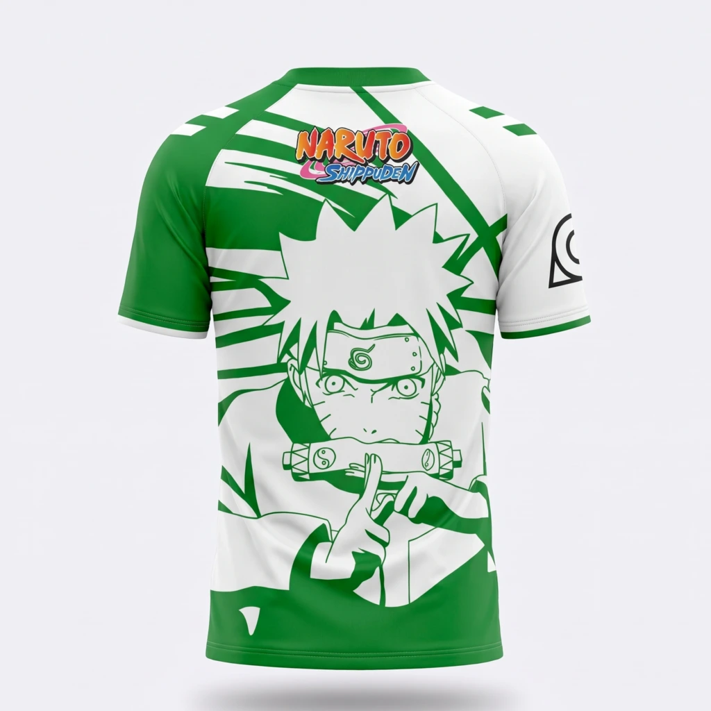 Camiseta Real Betis Balompié 2025/26 - NARUTO Edición Especial - espalda