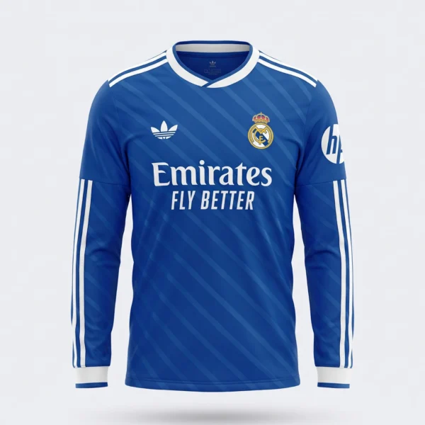 Camiseta Real Madrid 2025/26 - Manga Larga