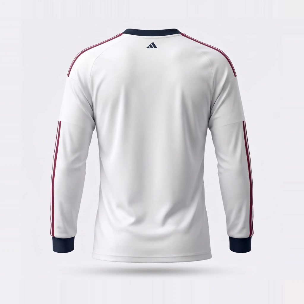 Camiseta Real Madrid 2026/27 - Manga Larga - espalda