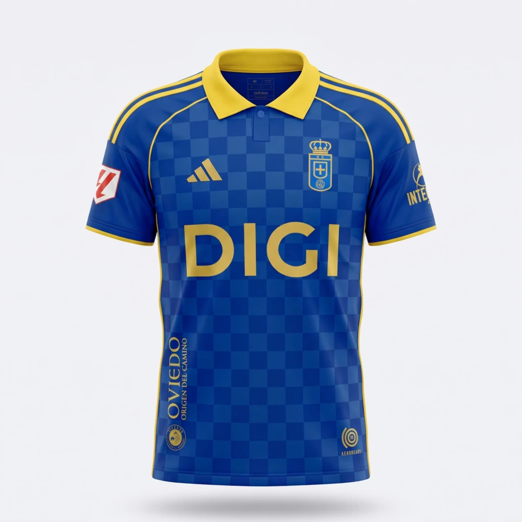 Camiseta Real Oviedo 2025/26 - frente