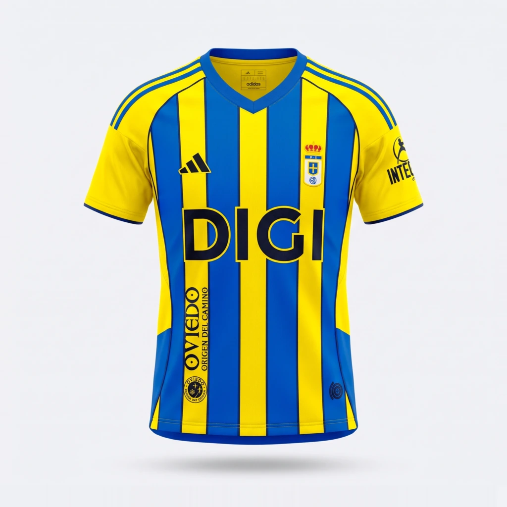 Camiseta Real Oviedo 2025/26 - frente