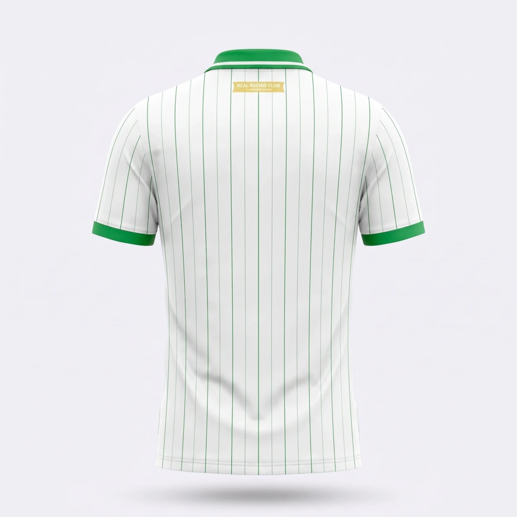 Camiseta Real Racing de Santander 2025/26 - espalda