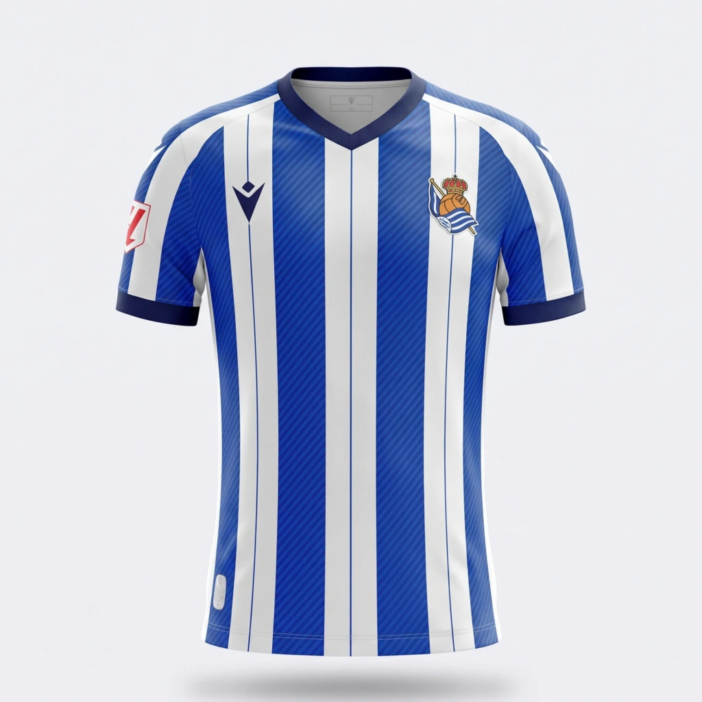 Camiseta Real Sociedad 2025/26 - frente