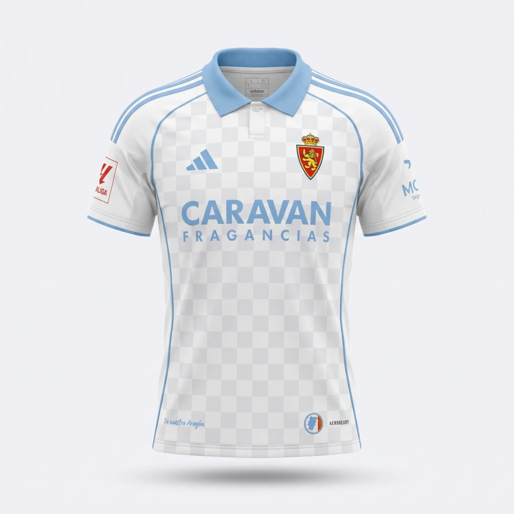 Camiseta Real Zaragoza 2025/26 - frente
