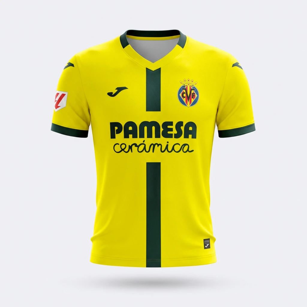 Camiseta Villarreal CF 2025/26 - frente