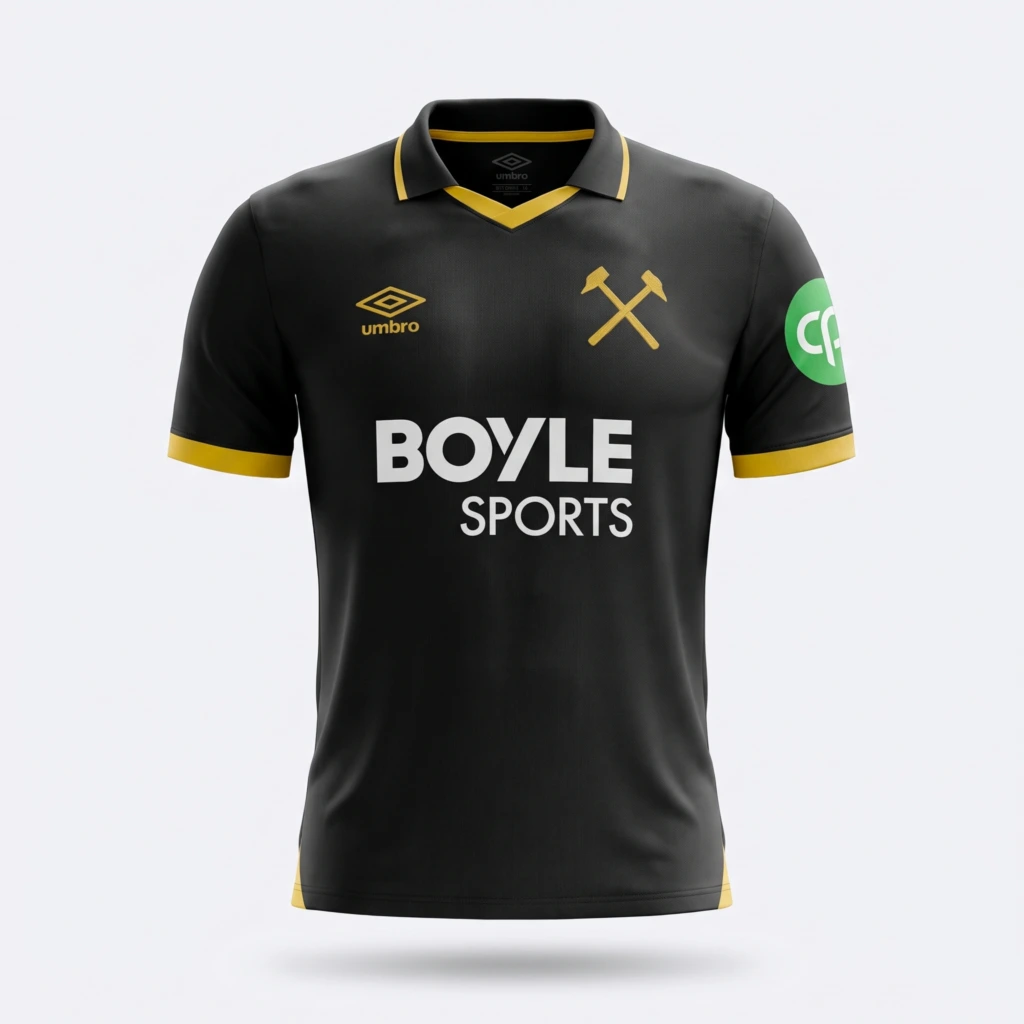 Camiseta West Ham 2025/26 - frente