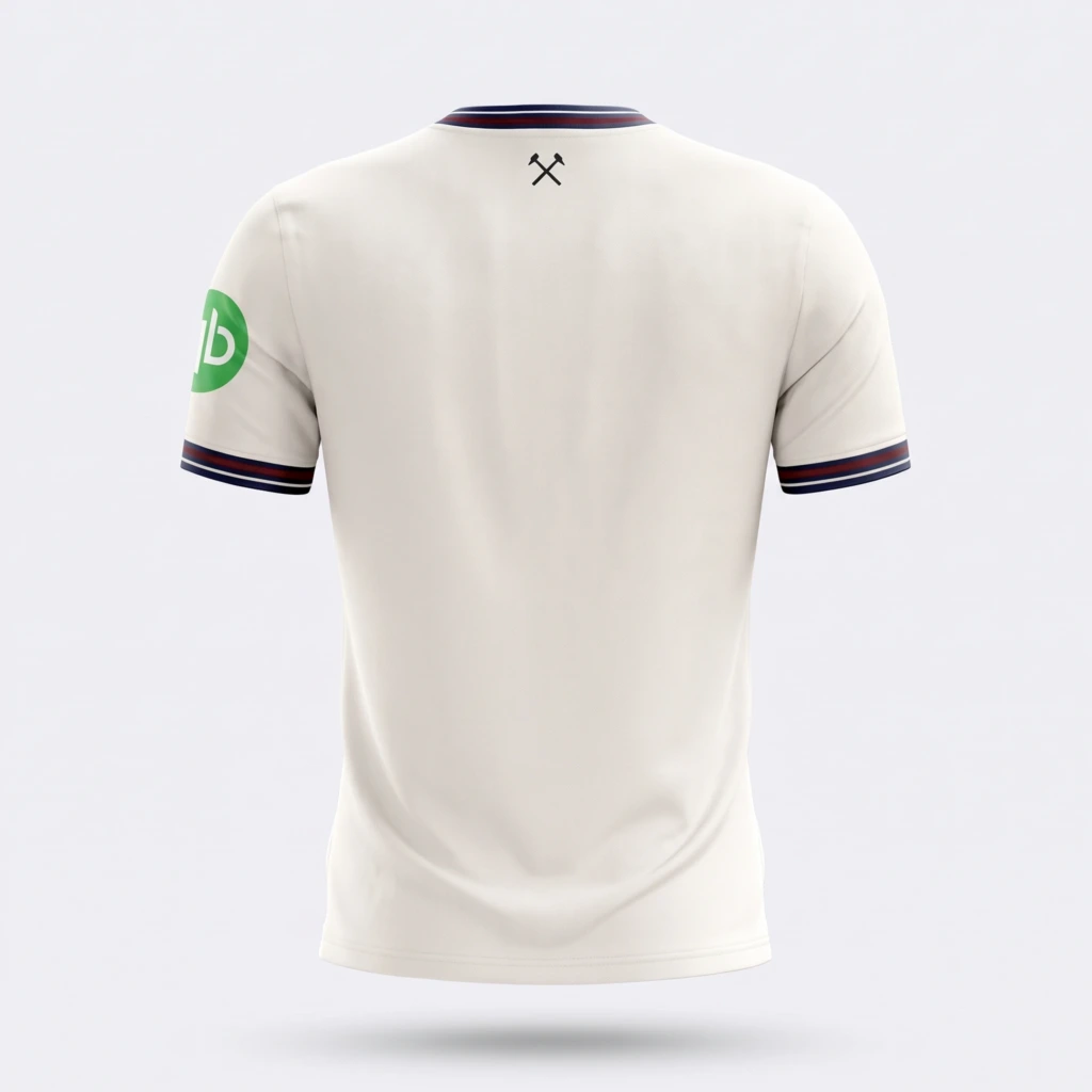 Camiseta West Ham 2025/26 - espalda