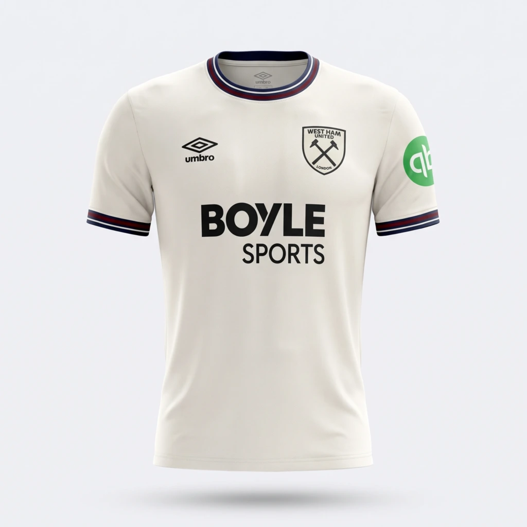 Camiseta West Ham 2025/26 - frente