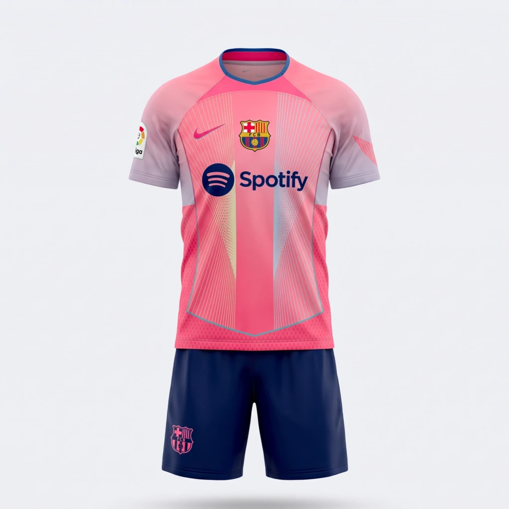 Conjunto Niño FC Barcelona 2025/26 – Edición especial - frente