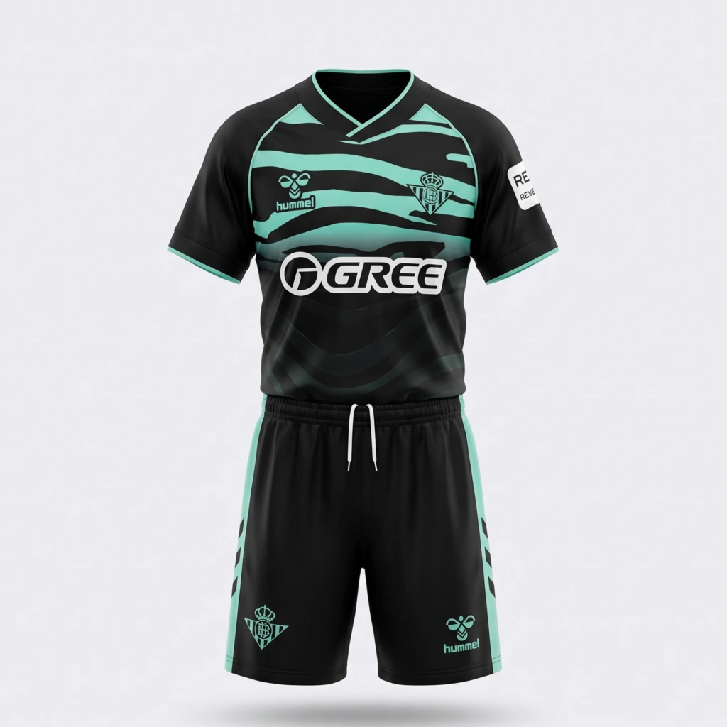 Conjunto Niño Real Betis Balompié 2025/26 - frente