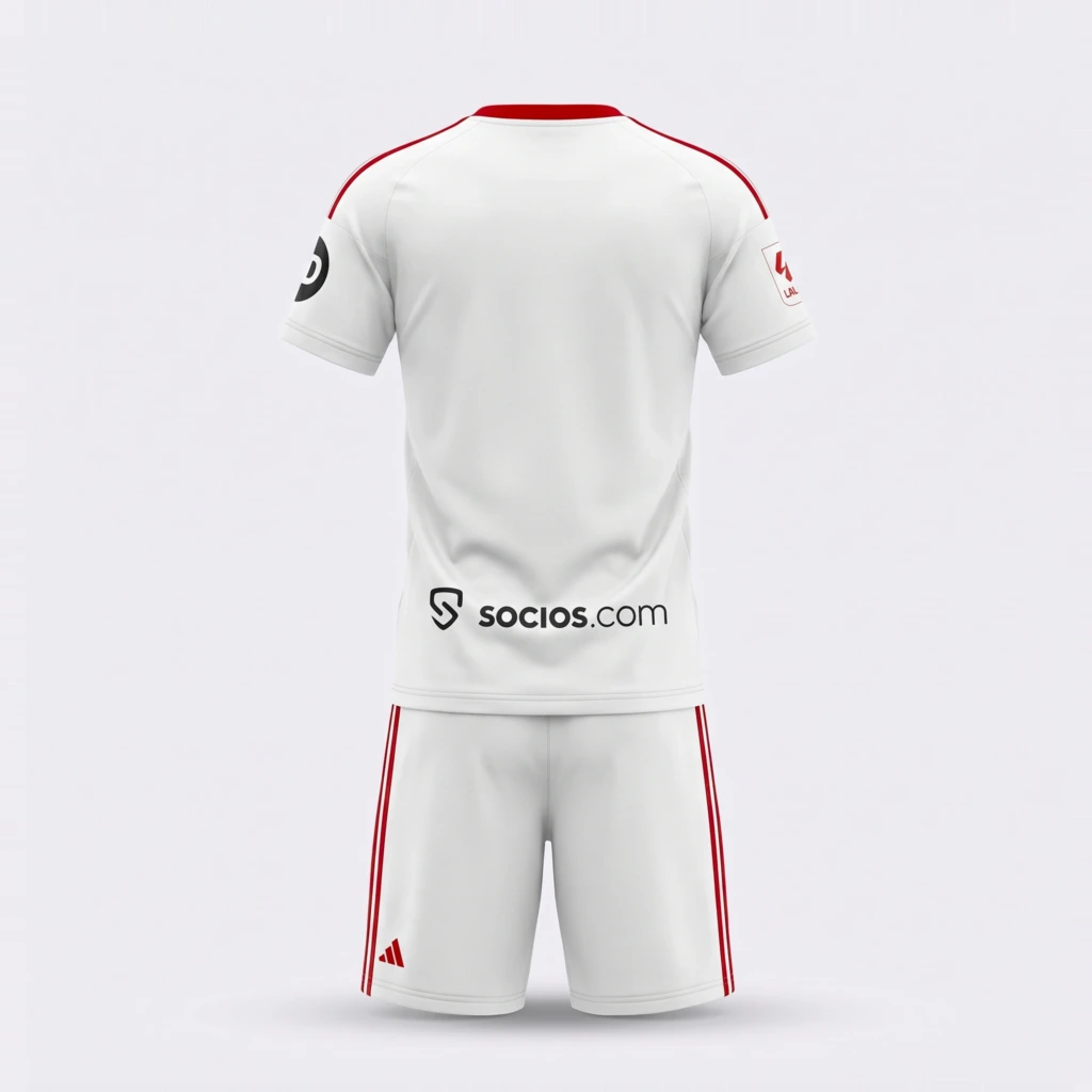 Conjunto Niño Sevilla CF 2025/26 - espalda