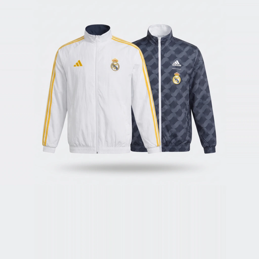 Cortavientos Reversible Real Madrid - frente
