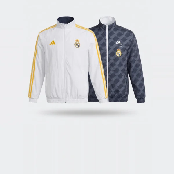 Cortavientos Reversible Real Madrid - frente