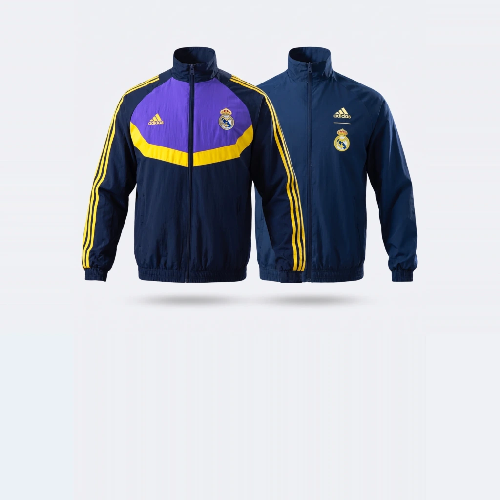 Cortavientos Reversible Real Madrid - frente