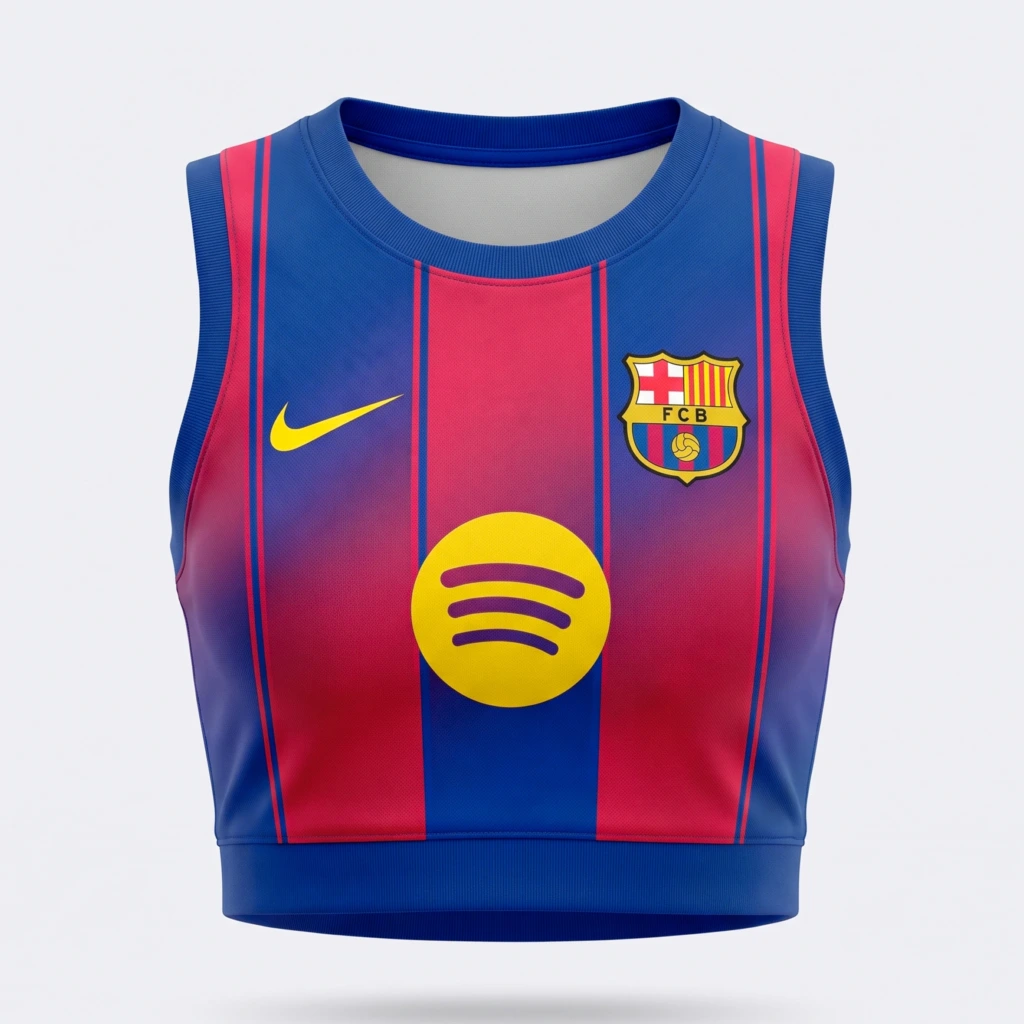 Crop FC Barcelona 2025/26 - frente