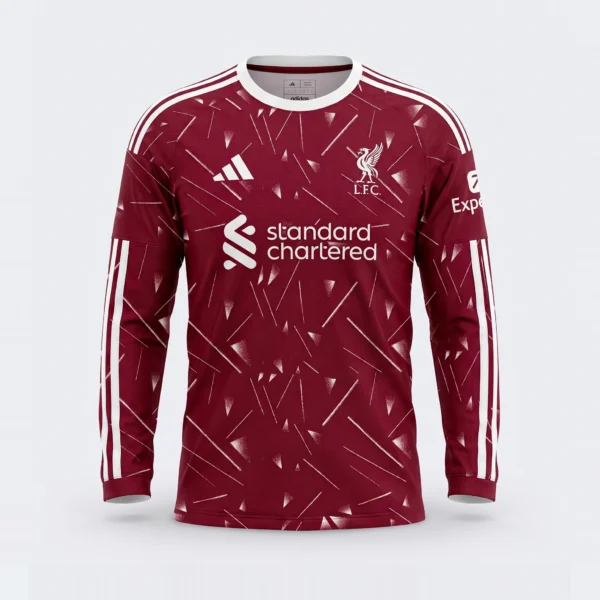 Camiseta Liverpool 2026/27 - Manga Larga