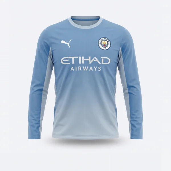 Camiseta Manchester City 2026/27 – Manga Larga - frente