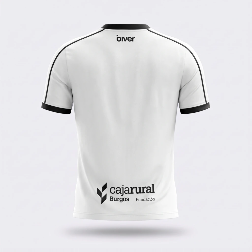Camiseta Burgos CF 2026/27 - espalda