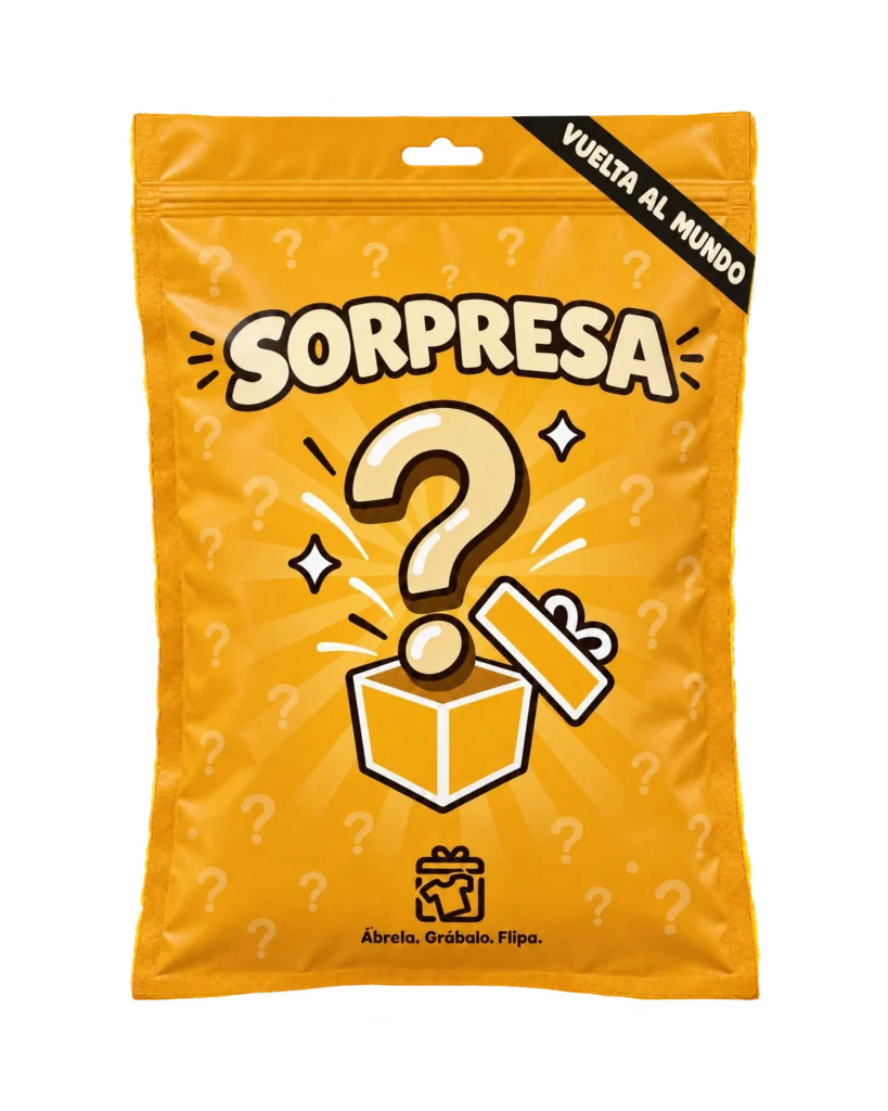 Bolsa Sorpresa Vuelta al Mundo